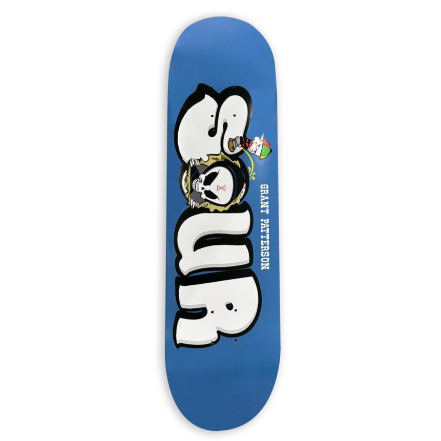 SOUR DECK GRANT PATTERSON SIGNED GUEST MODEL (8.25") - The Drive Skateboard Shop