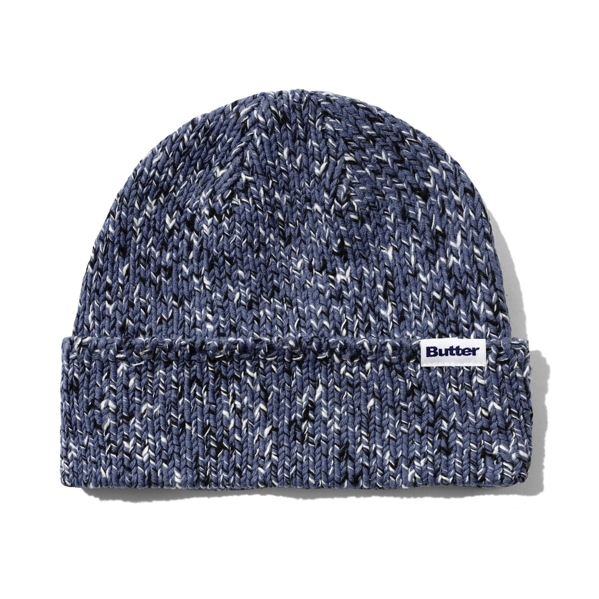 Butter navy speckle beanie headwear