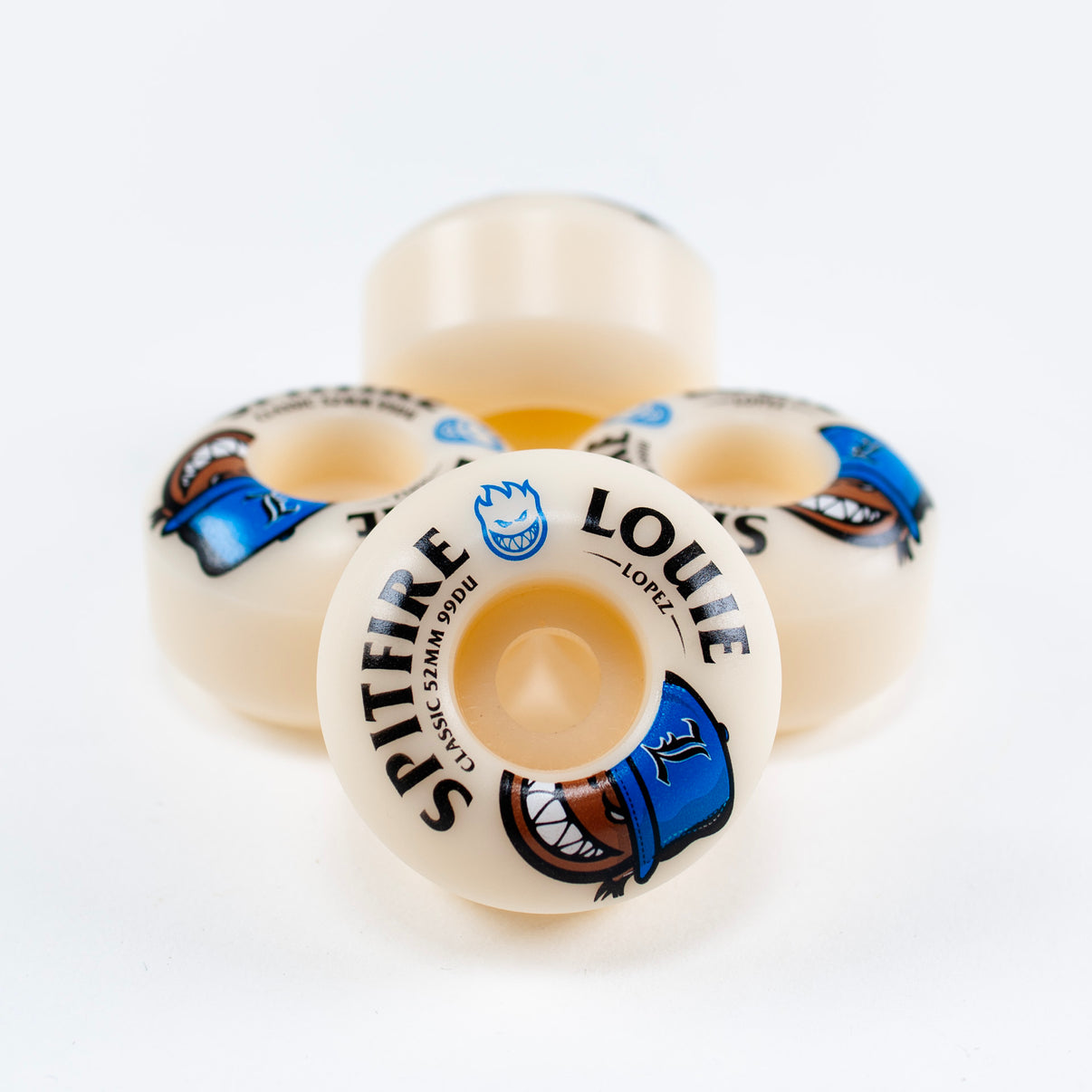 SPITFIRE FORMULA FOUR LOUIE LOPEZ BURN SQUAD CLASSIC 99A (52MM) - The Drive Skateshop