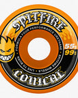 SPITFIRE WHEELS FORMULA FOUR CONICAL ORANGE 99A (55MM)