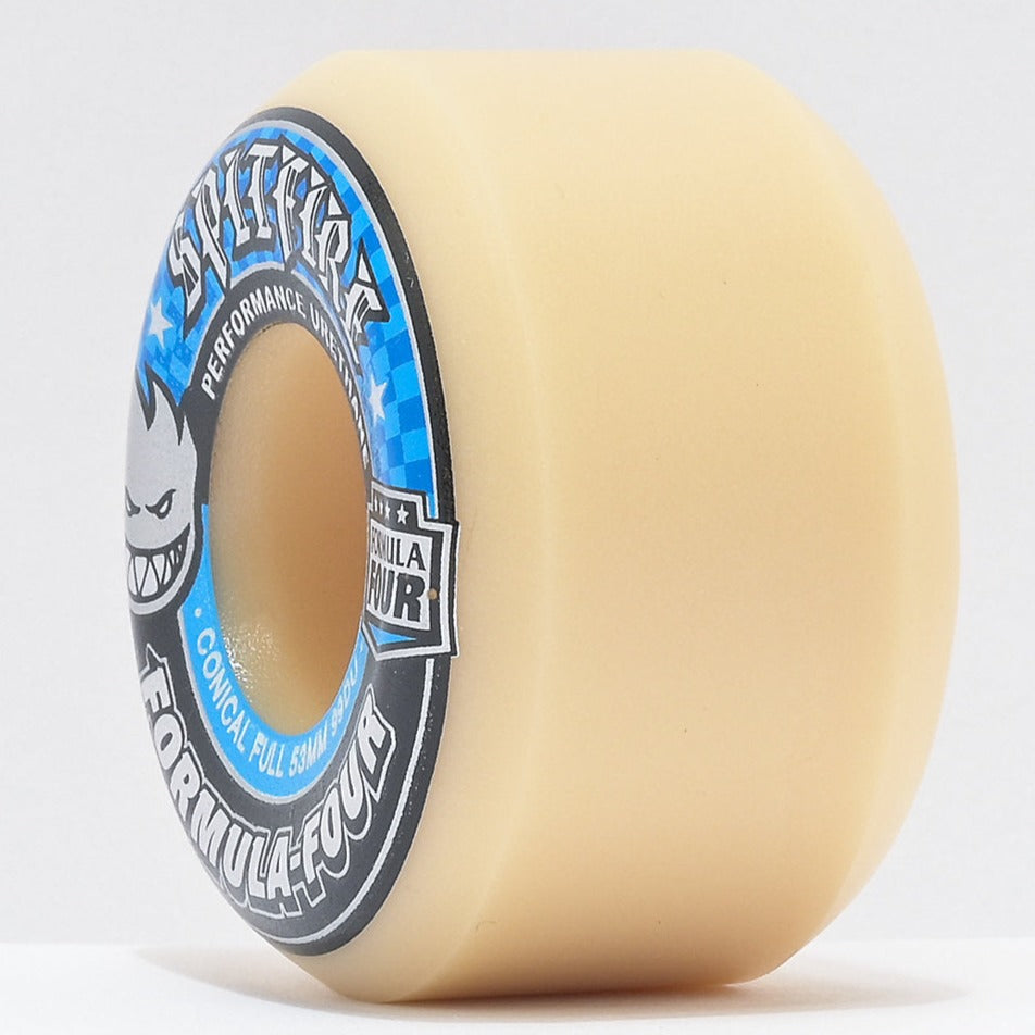 SPITFIRE WHEELS FORMULA FOUR 99A CONICAL FULL (52MM/53MM/54MM/56MM/58MM) - The Drive Skateshop