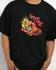 SPITFIRE LIGHT EM UP T-SHIRT BLACK