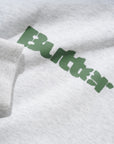 BUTTER STENCIL LOGO PULLOVER HOOD ASH