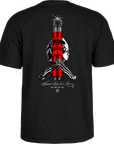 POWELL-PERALTA X BRUCE LEE SKULL AND SWORD BLACK T-SHIRT - The Drive Skateboard Shop