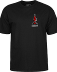 POWELL-PERALTA X BRUCE LEE SKULL AND SWORD BLACK T-SHIRT - The Drive Skateboard Shop