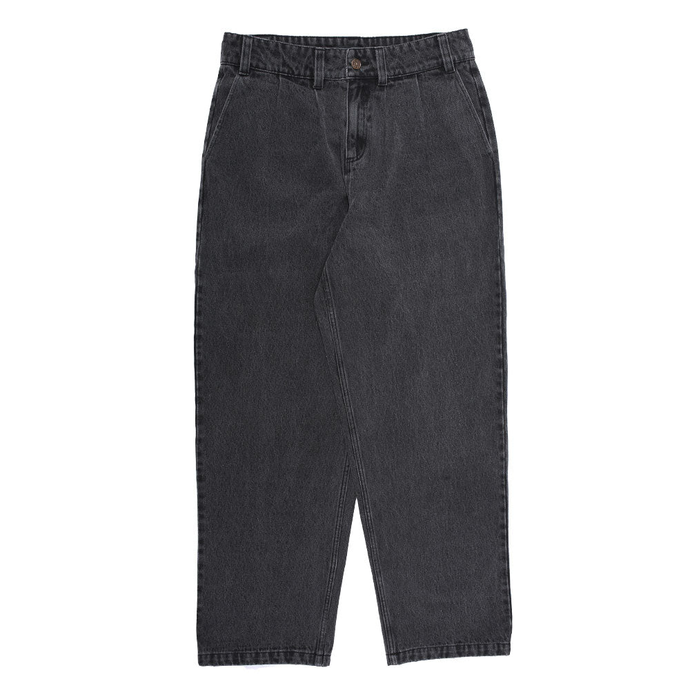 THEORIES BELVEDERE DENIM TROUSERS WASHED BLACK