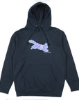 THEORIES CONSCIOUS KITTY HOODY WASHED NAVY