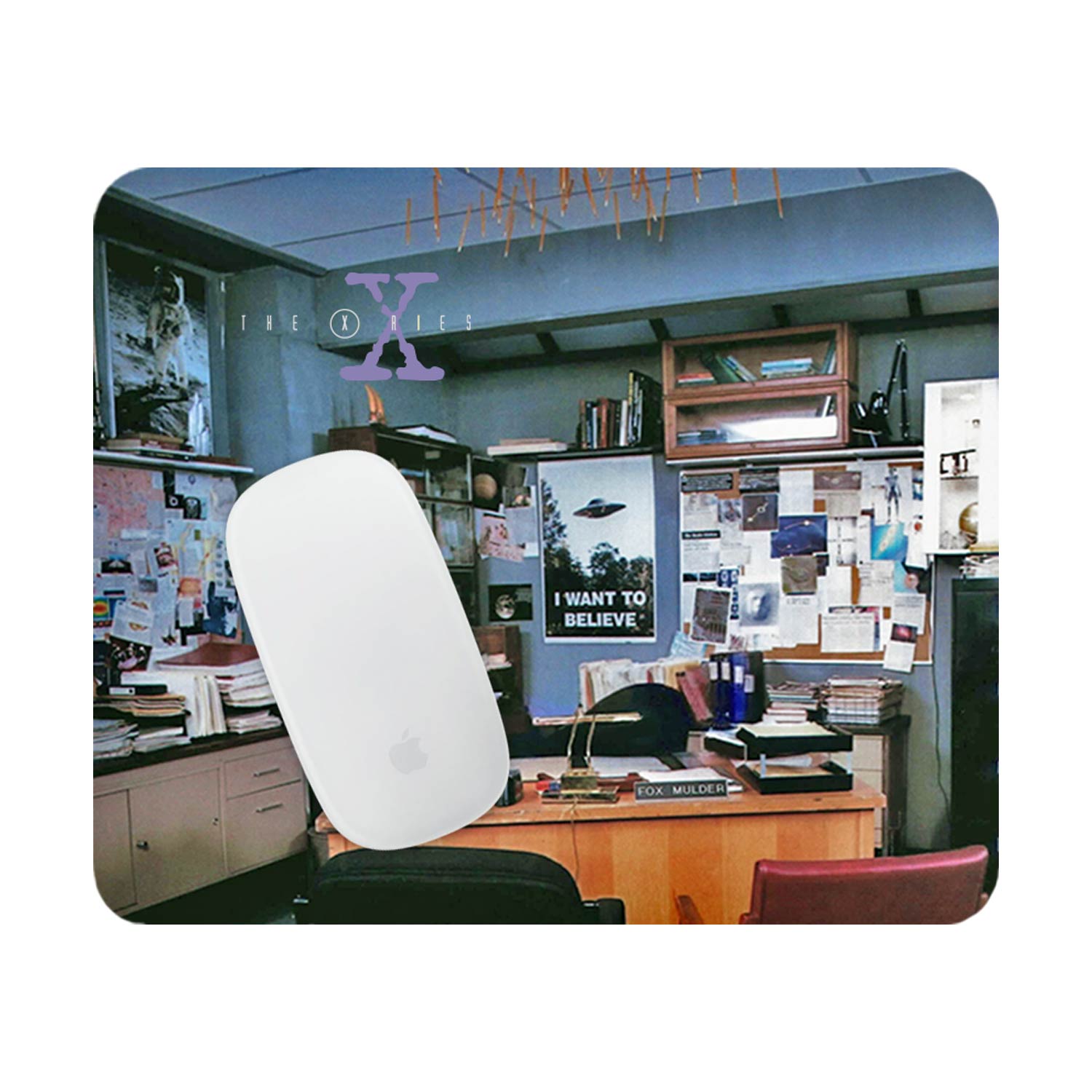 THEORIES FBI MOST UNWANTED MOUSEPAD