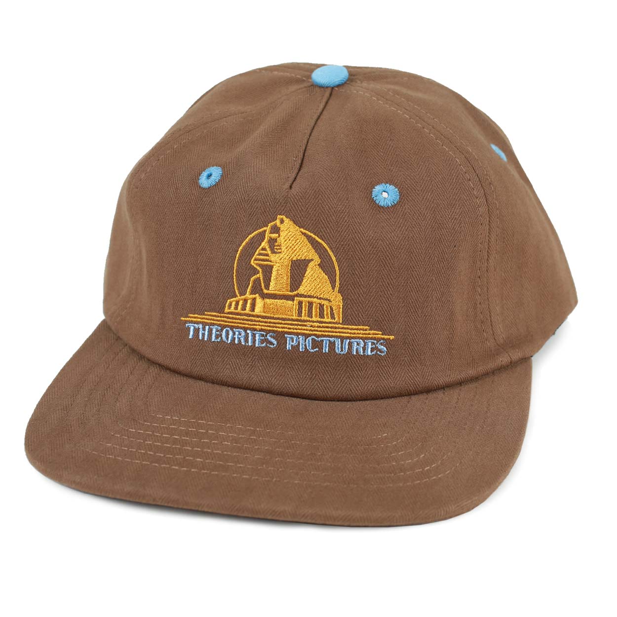 THEORIES HOLLYWOOD SNAPBACK HAT BROWN