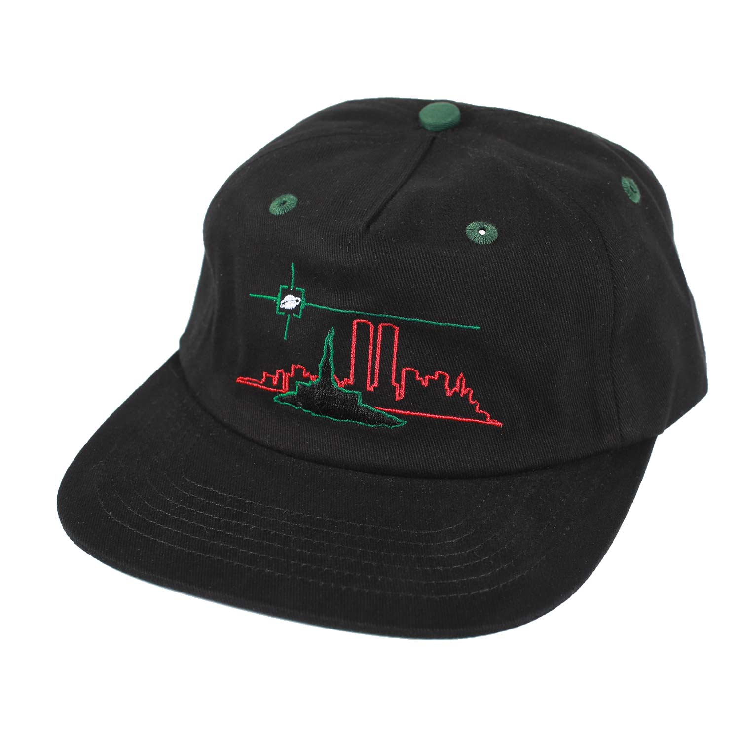 THEORIES CROSSHAIRS SNAPBACK BLACK/GREEN