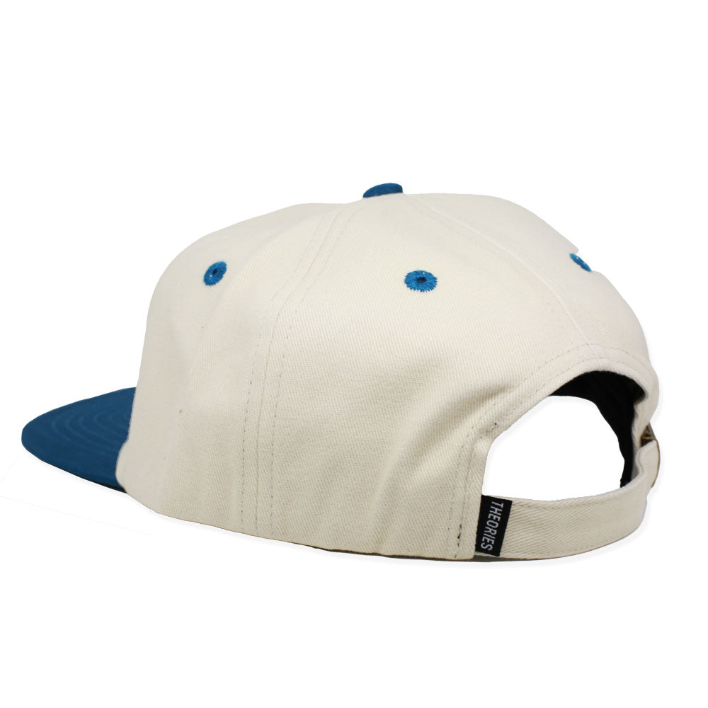 THEORIES HAND OF THEORIES SNAPBACK BONE/ROYAL - The Drive Skateshop