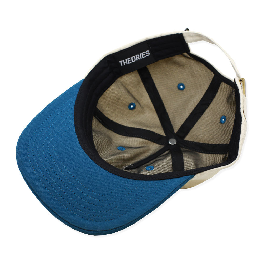 THEORIES HAND OF THEORIES SNAPBACK BONE/ROYAL - The Drive Skateshop