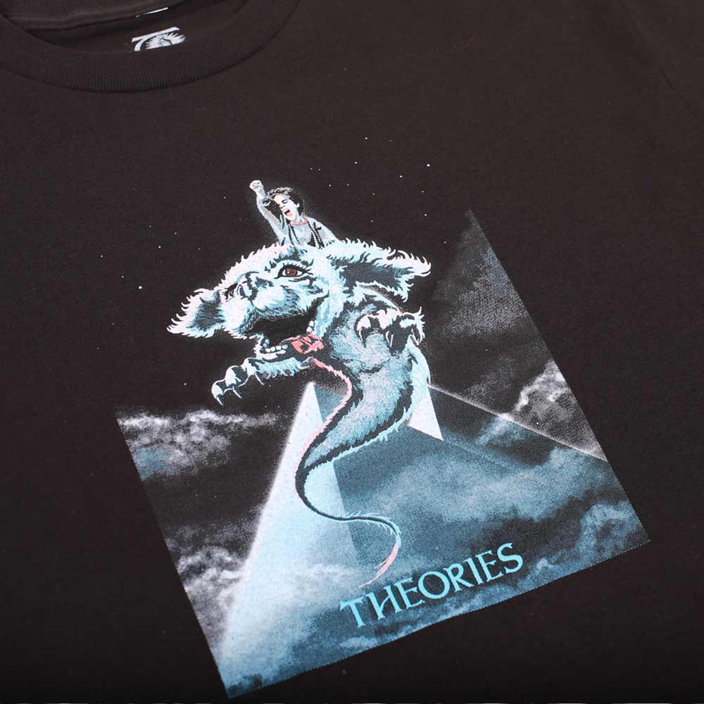 THEORIES LUCKDRAGON TEE BLACK