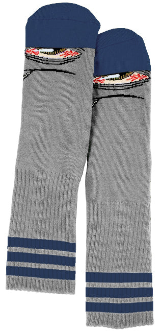 TOY MACHINE SOCKS STONER SECT GREY