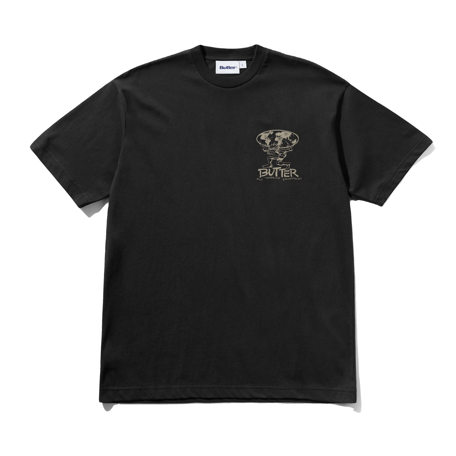 BUTTER TERRAIN TEE BLACK