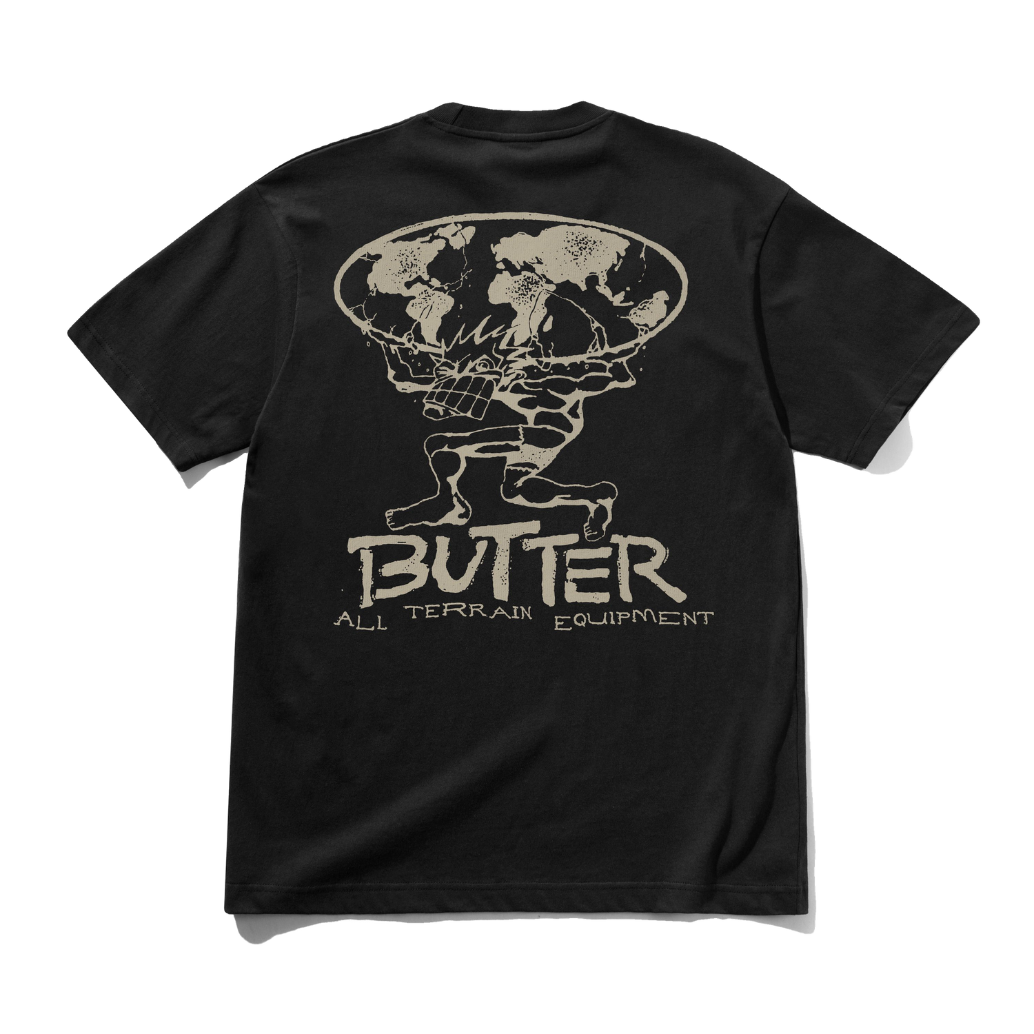 BUTTER TERRAIN TEE BLACK