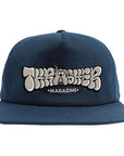 THRASHER BULLY SNAPBACK NAVY