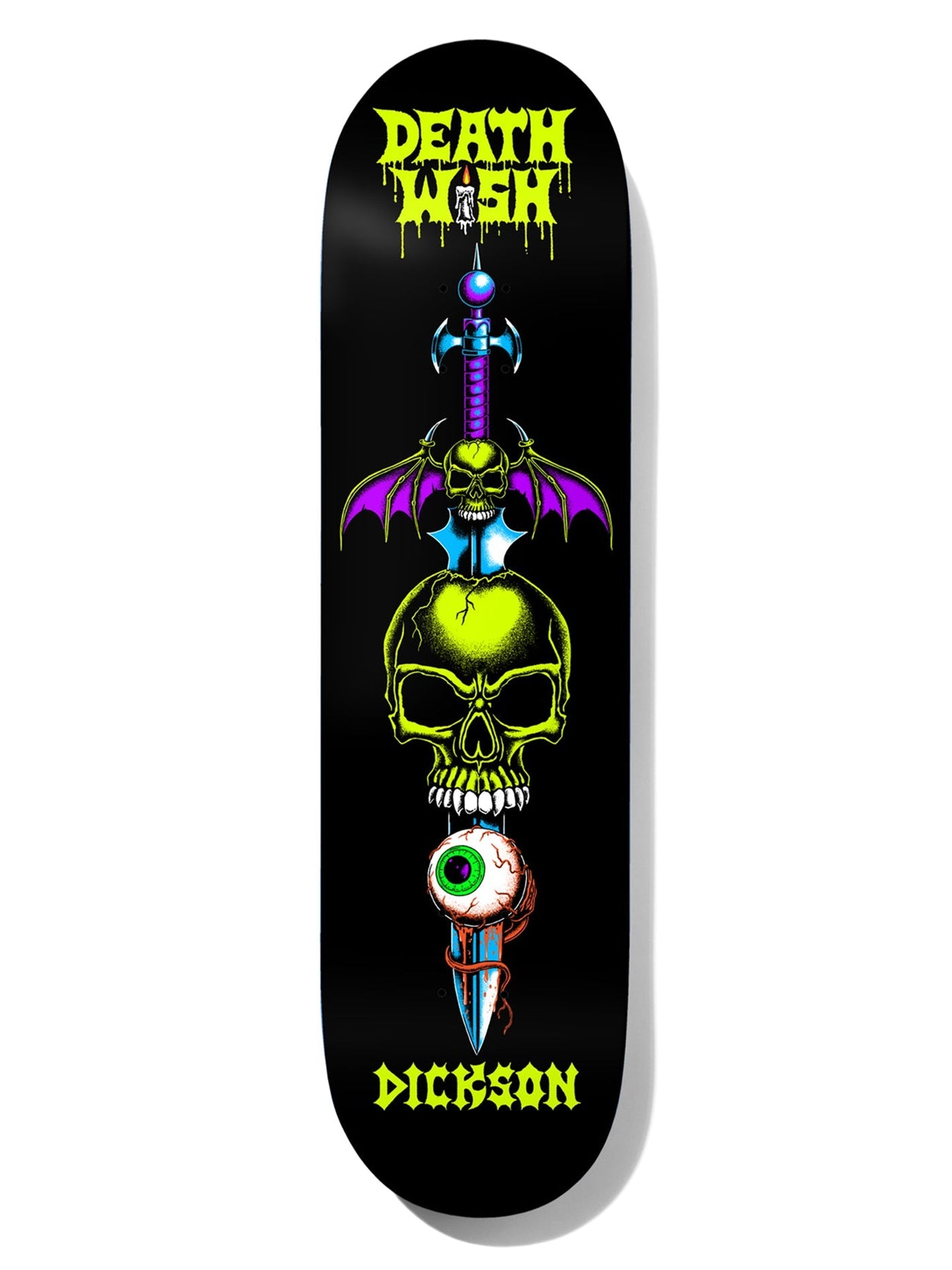 DEATHWISH DECK JON DICKSON FORGOTTON RELICS (8.25")