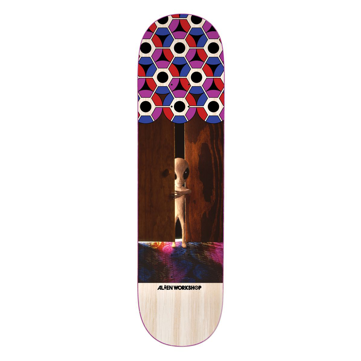 ALIEN WORKSHOP DECK VISITOR GOLD GUEVARA (8.25")