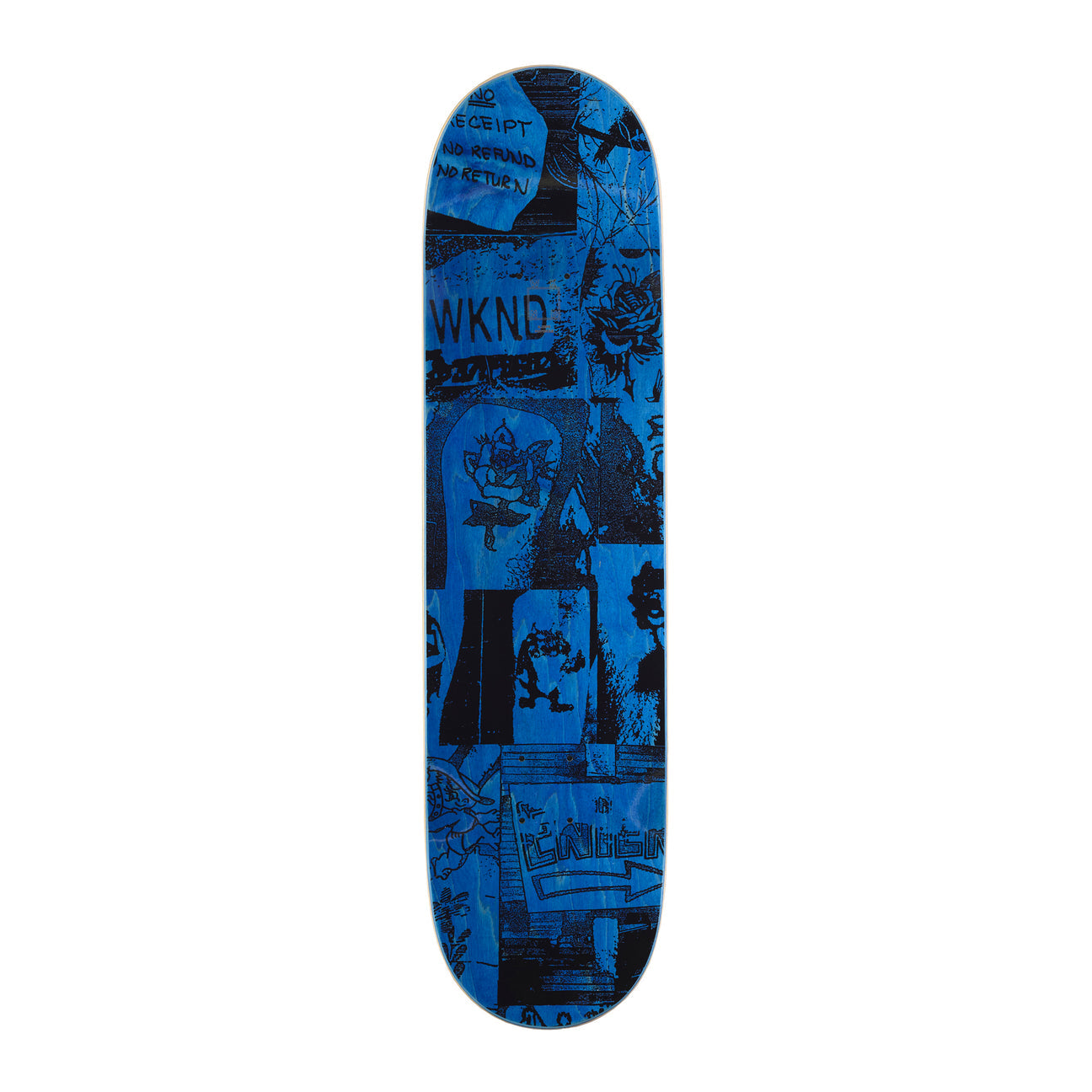 WKND DECK MEURLE PLEASE DO NOT LEAN (8.25") - The Drive Skateboard Shop