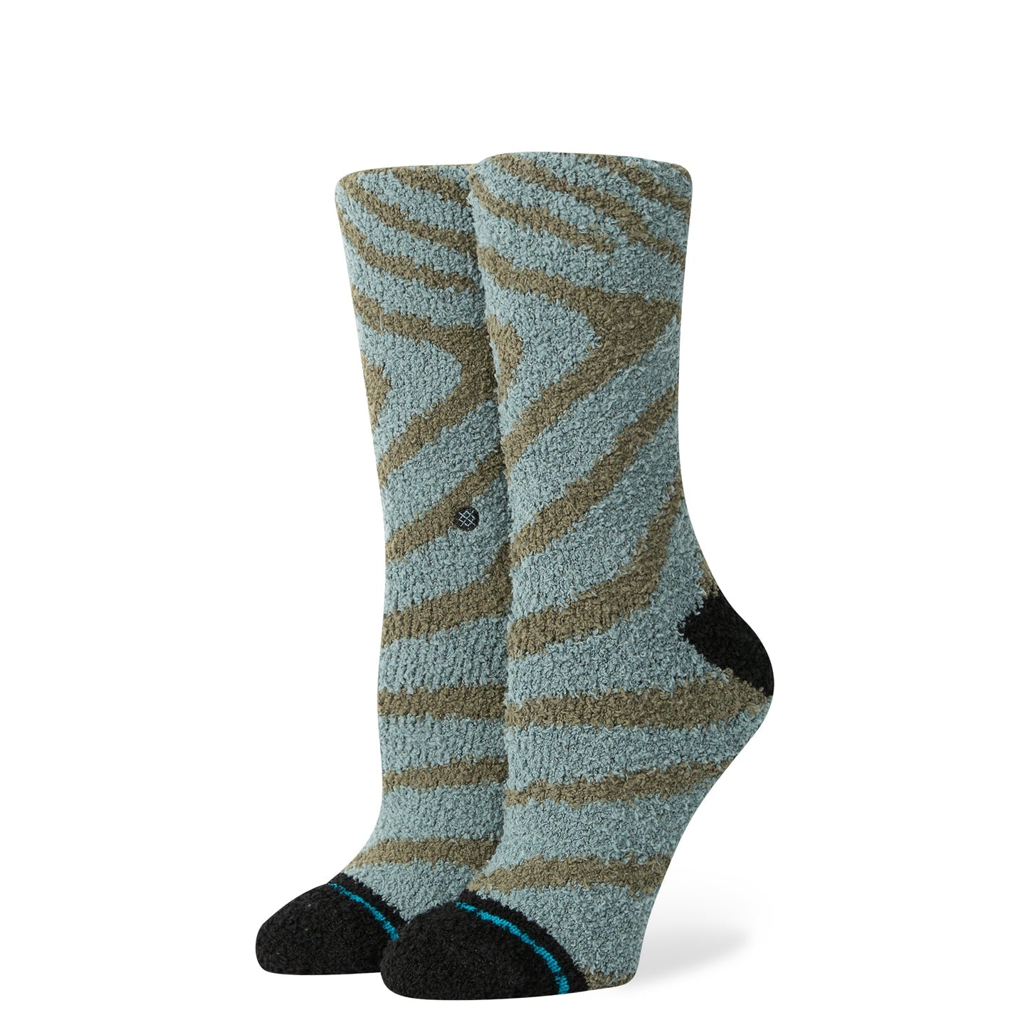 STANCE SOCKS WOMENS NIGHT OWL - TEAL - The Drive Skateshop