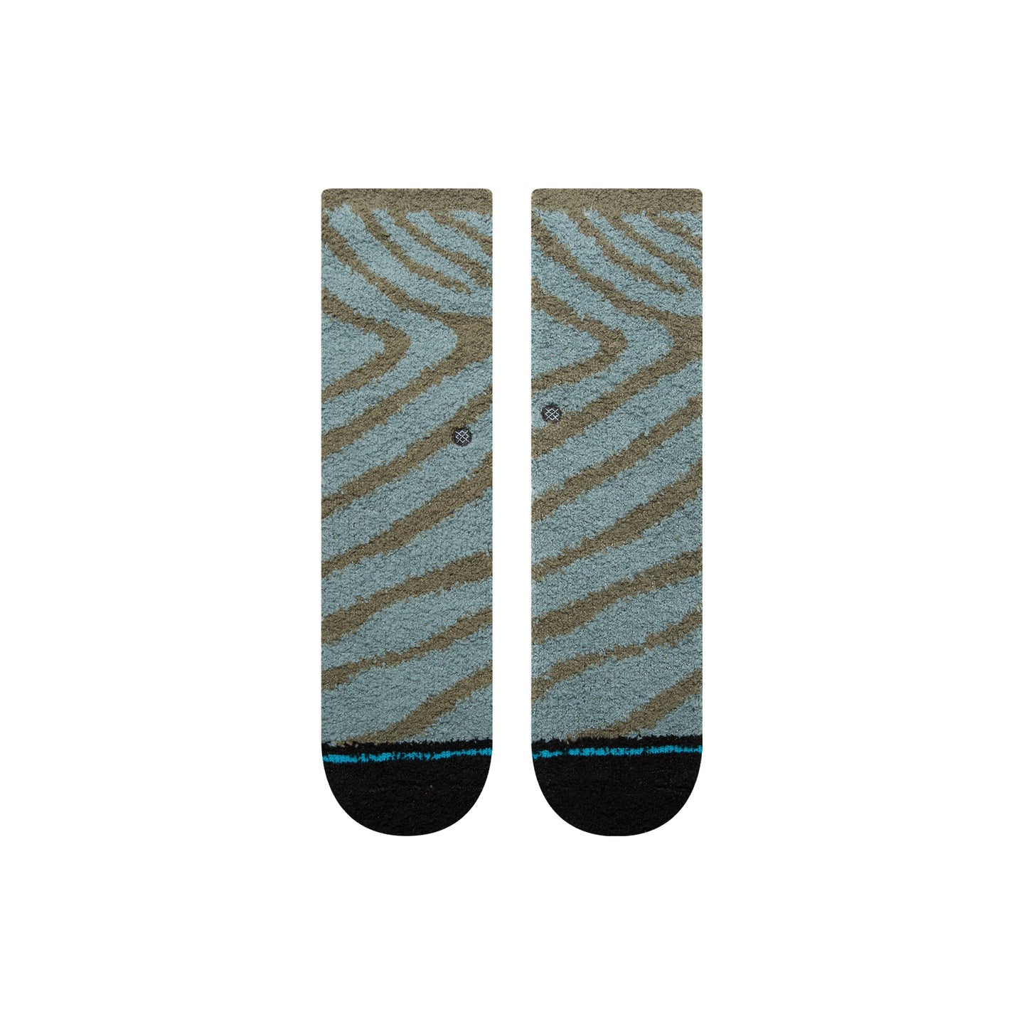 STANCE SOCKS WOMENS NIGHT OWL - TEAL - The Drive Skateshop