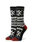 STANCE SOCKS WOMENS FLAKE BLACK 