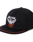 BRIXTON WALLER HP SNAPBACK BLACK
