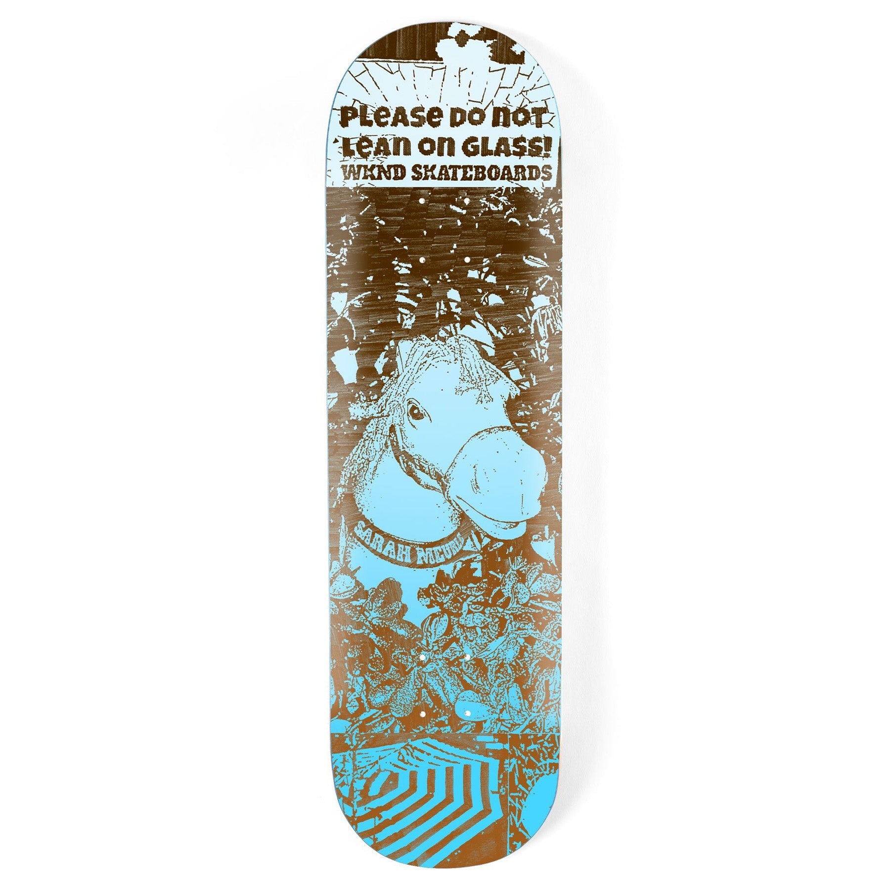 WKND DECK MEURLE PLEASE DO NOT LEAN (8.25")