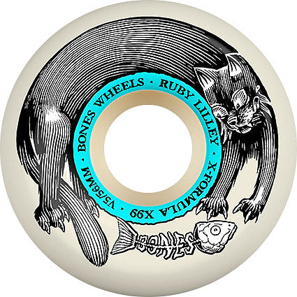 BONES WHEELS X-FORMULA RUBY LILLEY V5 SIDECUT 99A (56MM/58MM)