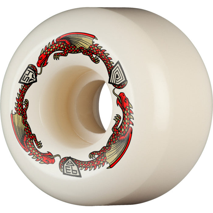 POWELL-PERALTA DRAGON FORMULA WHEELS RED A2 93A (54MM x 39MM)