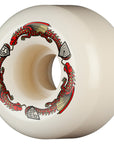 POWELL-PERALTA DRAGON FORMULA WHEELS RED A2 93A (54MM x 39MM)