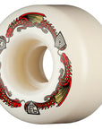 POWELL-PERALTA DRAGON FORMULA WHEELS RED V4 93A (54MM x 34MM)