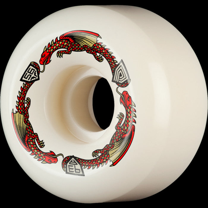 POWELL-PERALTA DRAGON FORMULA WHEELS V6 93A RED (56MM)