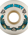 POWELL-PERALTA DRAGON FORMULA WHEELS BLUE CHRIS HIETT NANO RAT V7 97A (54MM x 34MM)