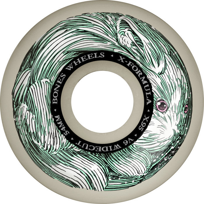 BONES WHEELS X-FORMULA MONEY BUNNY V6 WIDECUT 95A (54MM/56MM)