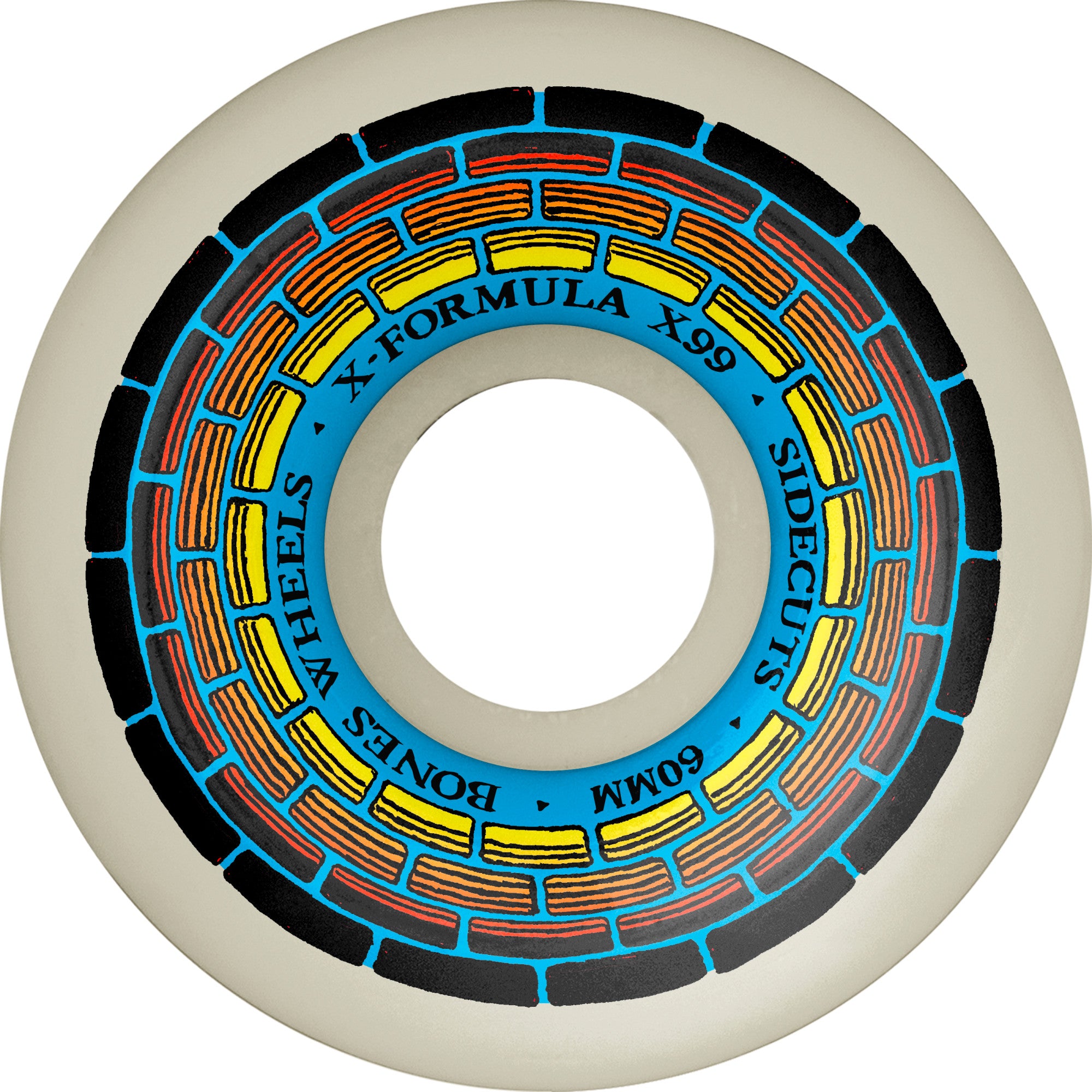 BONES WHEELS X-FORMULA WISHING WELL V5 SIDECUT 99A (60MM)