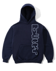 BUTTER WARPED PULLOVER HOOD NAVY