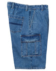 SPITFIRE CLASSIC '87 DENIM CARGO SHORT LIGHT STONE WASH - The Drive Skateboard Shop