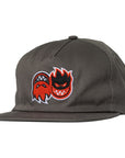 SPITFIRE ETERNAL FILL SNAPBACK CHARCOAL