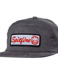 SPITFIRE COURIER PATCH SNAPBACK CHARCOAL/WHITE - The Drive Skateboard Shop