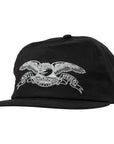 ANTIHERO BASIC EAGLE SNAPBACK BLACK/GREY