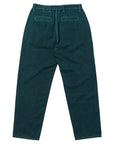 KROOKED EYES DENIM TWILL PANT GREEN OVERDYE - The Drive Skateboard Shop