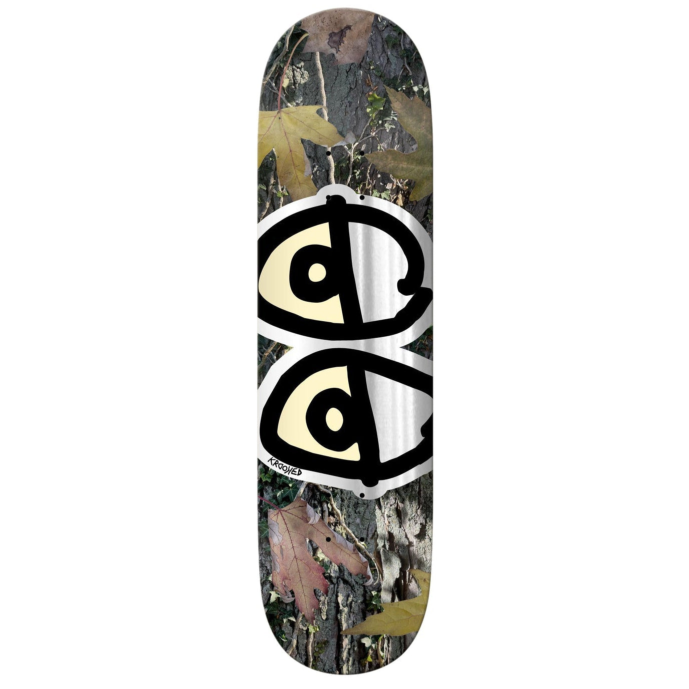 KROOKED DECK TEAM EYES CAMO (8.5")
