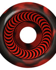 SPITFIRE WHEELS FORMULA FOUR OG CLASSICS BLACK/RED SWIRL 99A (54MM)