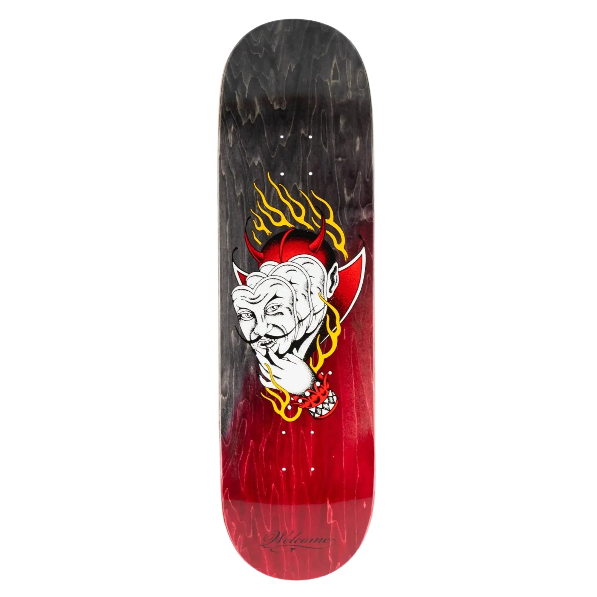 WELCOME DECK DIABLO BLACK/RED (9&quot;)