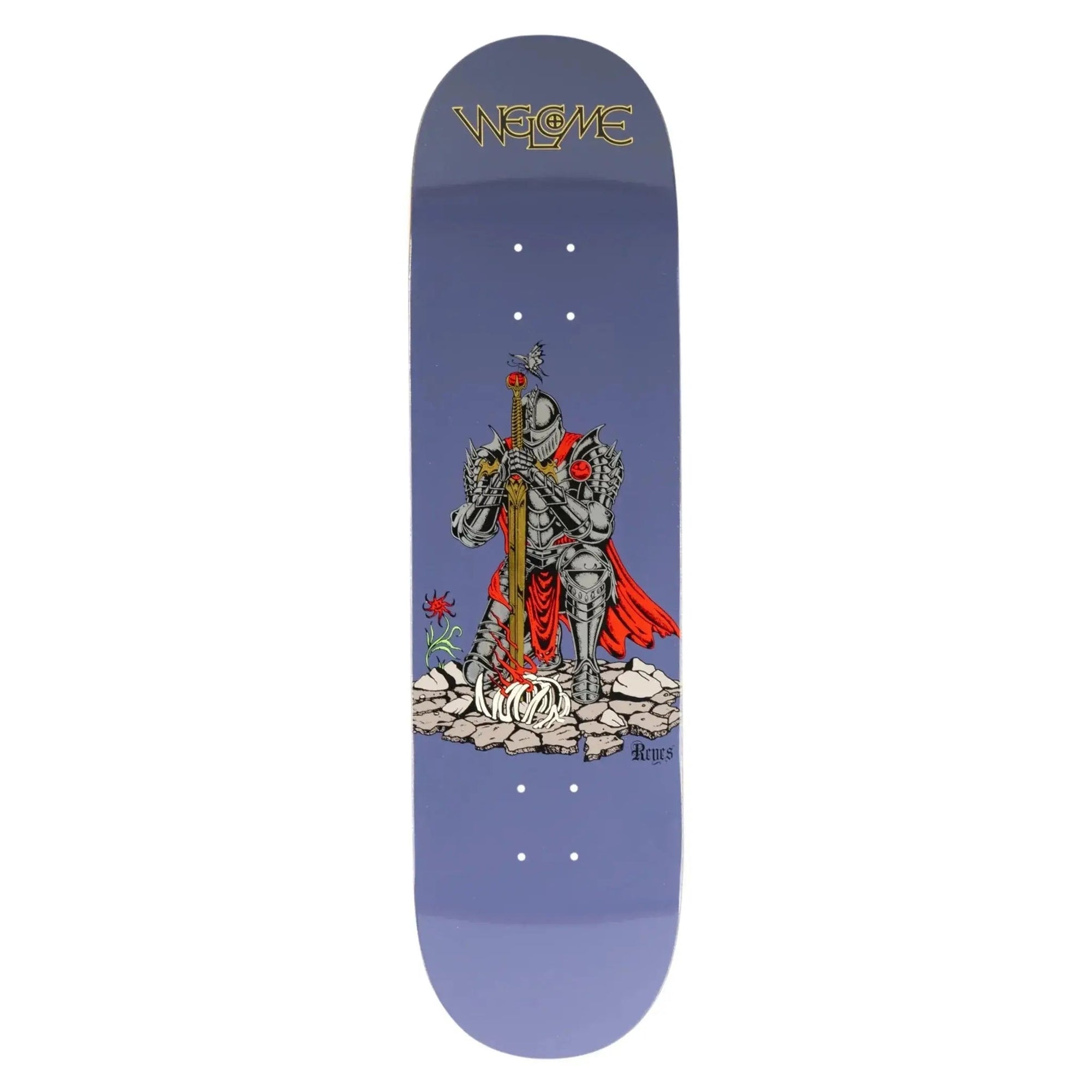 WELCOME DECK PALADIN RYAN REYES PURPLE/GOLD FOIL (8.5&quot;)