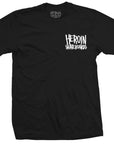 HEROIN WIDE BOY T-SHIRT BLACK