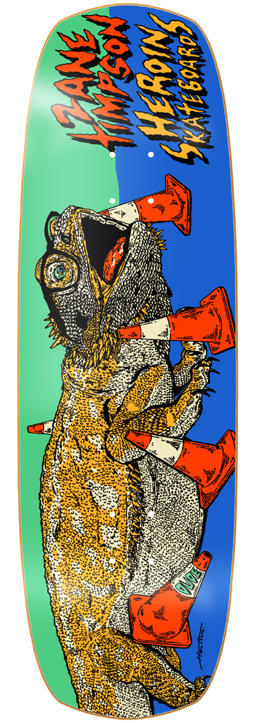 HEROIN DECK ZANE TIMPSON DUDE SYMMETRIC SHOVEL (9")