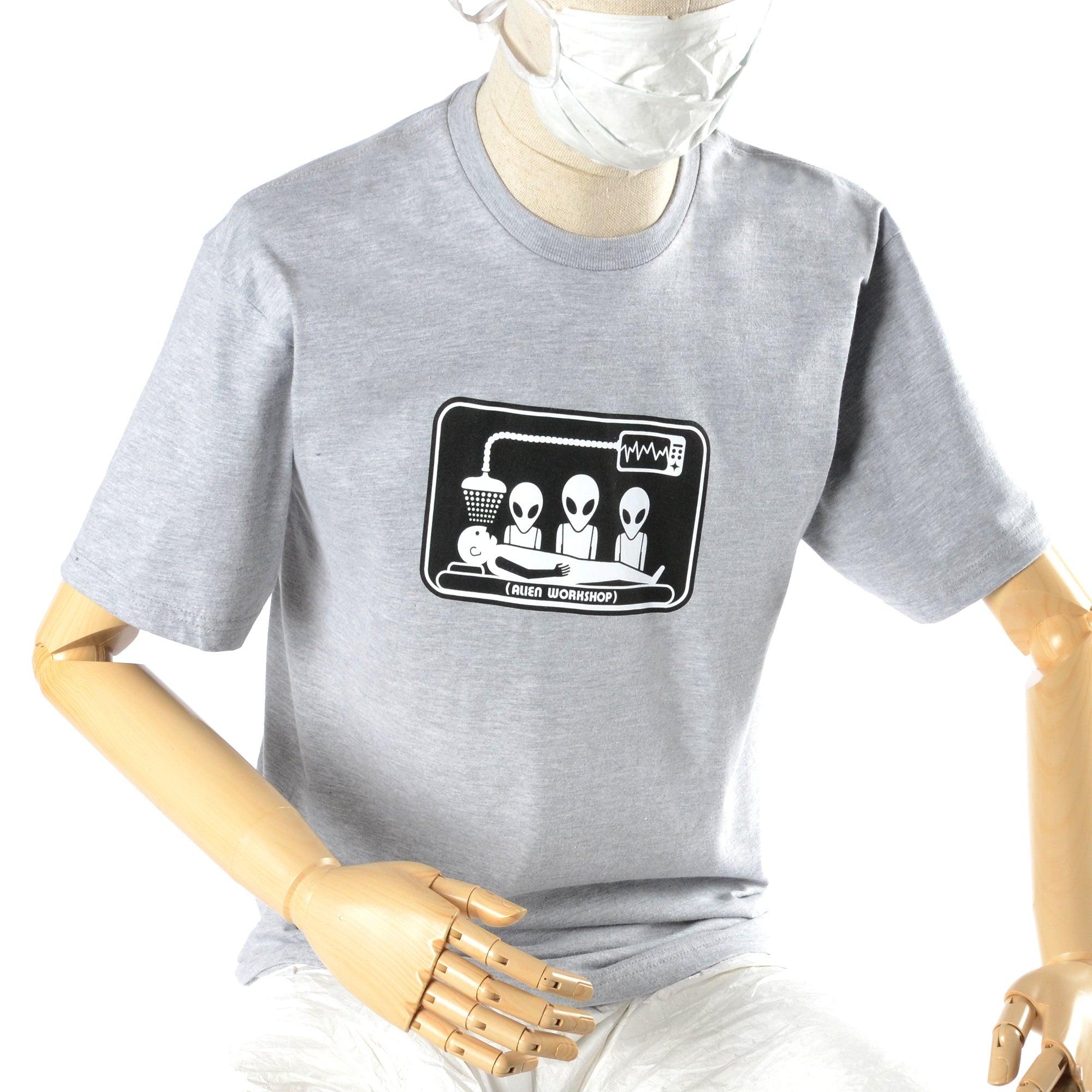 ALIEN WORKSHOP ABDUCTION T-SHIRT HEATHER GREY